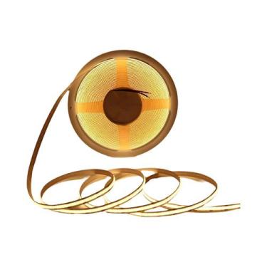 Imagem de Fita LED COB Branca Quente 10m 2700K 3000K 4000K 6000K Regulável 24V 1