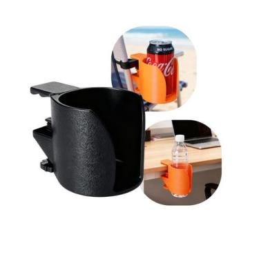 Imagem de Porta Copos Universal Com Presilha Para Mesa Cadeira Guarda-Sol e Banc