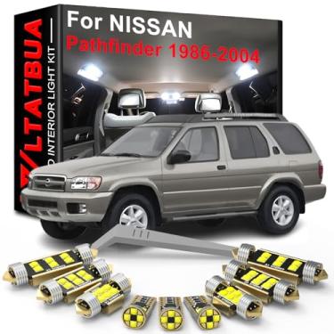 Imagem de WLTATBUA Kit de luz interior LED pacote de substituição para NISSAN Pathfinder WD21 R50 1986 1987 1988 1989 1990 1991 1992 1993 1994 1995 1996 1997 1998 1999 200 00 20 01 2002 2003 2004