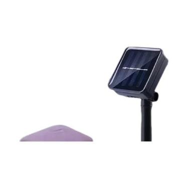 Imagem de Luzes De Cortina LED Solar 3M 8 Modos Decoração De Jardim Natal Casame