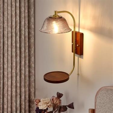 Imagem de Contemporânea Lâmpada de parede LED Americana Criativa Sala de Estar Quarto Estudo Villa Corredor Escadas Decoração Casa Luz (Estilo 6)