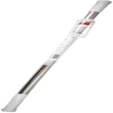 Imagem de Barra de cortina telescopica para banheiro ajustavel, extensao forte, elegante e compacta.