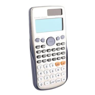 Imagem de ZJchao Calculadora Científica Calculadora Portátil de Função Completa Com 417 Funções para Estudantes e Funcionários de Escritório Livro Didático Com Tela Síncrona Preta 16,2 X 8 X 0,8