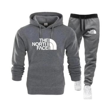 Imagem de Conjunto De Moletom Masculino Outono Inverno Estilo Fashion Estampa Si