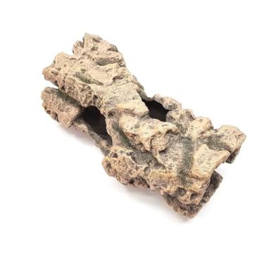 Imagem de Terrario,Jabuti,Tronco de áRvore Artificial，Adequado para Uso Como DecoraçãO em AquáRios ou TerráRios, Podendo Ser Utilizado para Peixes ou RéPteis