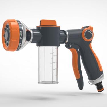 Imagem de Nova Boquilla de Espuma Aspersor Rega Jardim Alta Pressão Ferramenta Multifuncional Lavagem Carro Chave Frontal Sabão