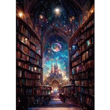 Imagem de koemhxb Kit de pintura mágica por números para adultos iniciantes fantasia pintura acrílica faça você mesmo arte em tela por números kits para presentes decoração de parede de casa 40,6 x 50,8 cm