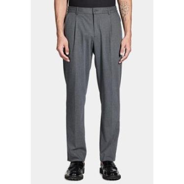 Imagem de Calça Aramis Alfaiataria Cós Elástico Grafite Mescla-Masculino