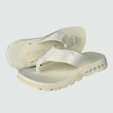 Imagem de Chinelo Sandália Kenner Rakka Branco-Masculino