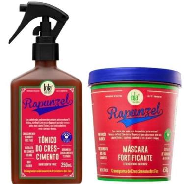 Imagem de Kit Rapunzel Tonico Do Crescimento 250ml E Máscara 450g Lola Cosmetics