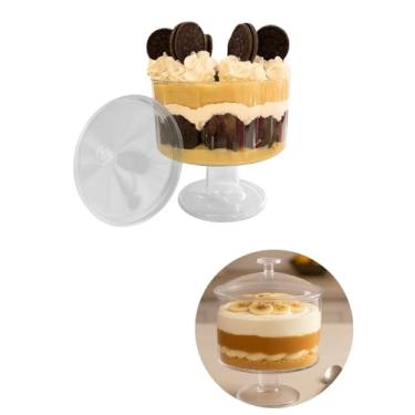 Imagem de Taça Paris Acrílico 950ml Sobremesa Doces Festa Decoração