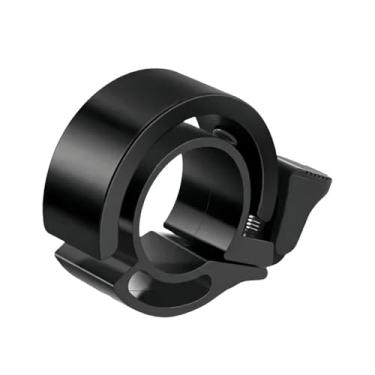 Imagem de Sino de bicicleta clássico giratório buzina de segurança para adultos, crianças e mulheres, acessório universal de equipamento de buzina de aviso para ciclismo(Black-single 22-1pcs)