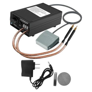 Imagem de Esquirla Máquina de solda por pontos portátil, robusta, profissional, para soldagem de chapas de 0,1 mm a 0,3 mm, acessório fácil de usar.