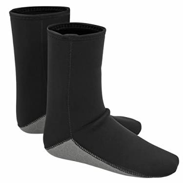 Imagem de SPYMINNPOO "Meias de água Botas de Praia de Neoprene 1 par de Meias de Mergulho para Adultos, Antiderrapantes para Mergulho Com Snorkel para Natação No Oceano Em Piscinas No Lago - Adequadas para de