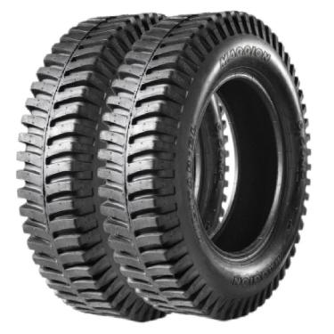 Imagem de Par Pneu 650-16 10l Tt Militar Bl Maggion