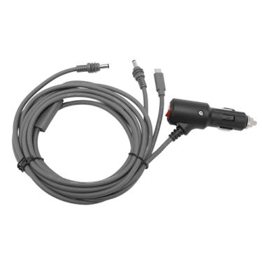 Imagem de Fabater Cabo de Alimentação CC Via Satélite Fiação 18AWG Eficiente para Viagens Ao Ar Livre de Caminhão RV 1 X 3 Em 1 Cabo de Alimentação CC Via Satélite (#4)