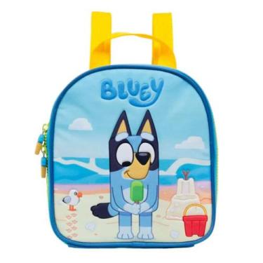Imagem de Lancheira Térmica Infantil Bluey 3d Alças Ajustáveis Costas - - XERYUS