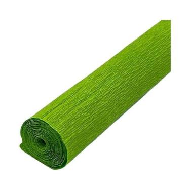 Imagem de Rolo De Papel Crepom Artesanal Para Fazer Flores DIY, Material Para Ar