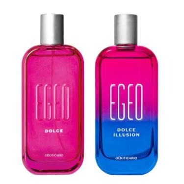 Imagem de Combo Egeo Desodorante Colônia: Dolce Illusion 90ml + Dolce 90ml - OBo