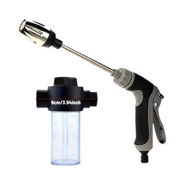 Imagem de Bico ajustável de pistola de espuma para lavagem de carro de alta pres