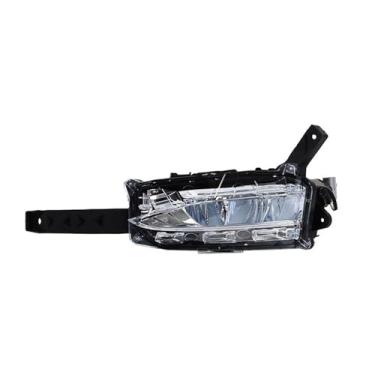 Imagem de FLJOYOEU Para-choque dianteiro de carro LED luz de circulação diurna conjunto de lâmpada de neblina compatível com Lexus NX200T NX300 2015-2020 8122078010 8122078020 (B-esquerda)