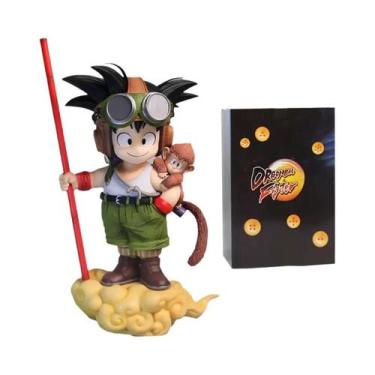 Imagem de Figuras De Ação De 16cm Do Dragon Ball Son Goku E Monkey Kid, Estátuas