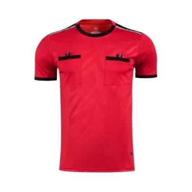 Imagem de Uniformes De Árbitro De Futebol Masculino 2025 Camisas De Futebol Calç