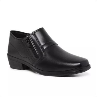 Imagem de Bota masculina social casual com zíper confortável 37 ao 44 - Seven Br