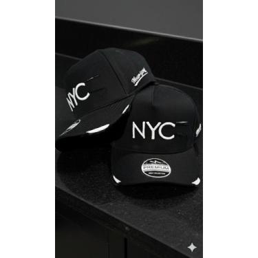 Imagem de Boné Nyc New York City Hype Aba Curva Rasgadinho