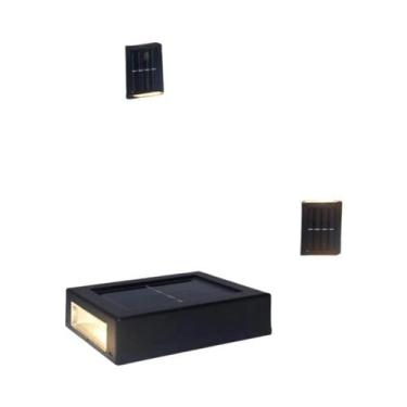 Imagem de Lâmpada Solar De Parede À Prova d'Água Para Exteriores, Iluminação Par