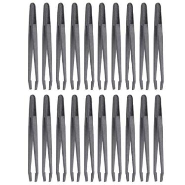 Imagem de Pinças antiestáticas, fibra de carbono, ferramentas de reparo eletrônico de precisão profissional para relógio, circuito, uso industrial, material PPS, conjunto de 20 peças