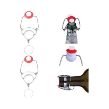 Imagem de Tampas De Cortiça Flip-Top Para Garrafas De Root Beer 2 4 8 12 20 30 U