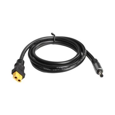 Imagem de Cabo De Alimentação 16AWG XT60 Conector Fêmea Para Adaptador Macho DC5