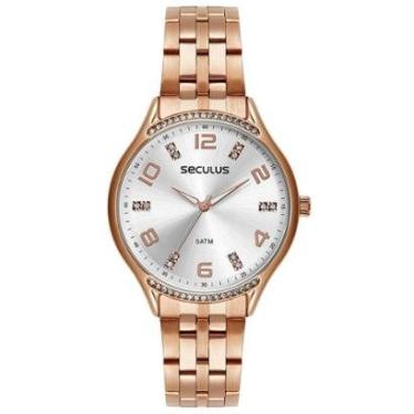 Imagem de Relógio Seculus Feminino 77268LPSVRS2-Feminino
