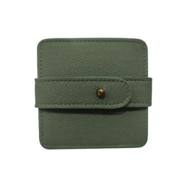 Imagem de porta Copos em Couro 661-R Raffai Couros, Verde