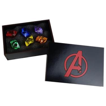 Imagem de Baú Pedras do Infinito Thanos Caixinha Joias do Poder - TerraX