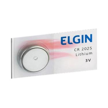 Imagem de Bateria CR 2025 Lithium 3V - Elgin Energy Alta Durabilidade