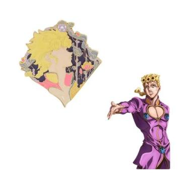 Imagem de Broches De Esmalte Joaninha Azul JoJo's Bizarre Adventure Giorno Giova