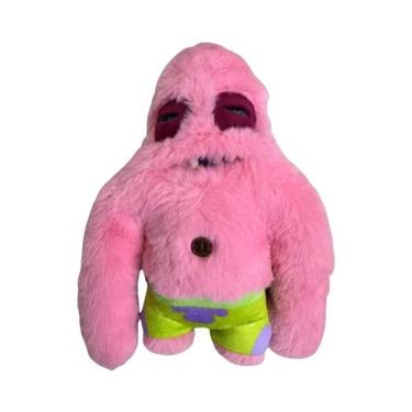 Imagem de Brinquedo De Pelúcia Spongebob Patrick Star Monstro Feio Presente Engr