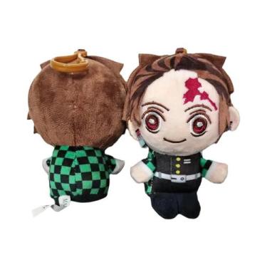 Imagem de Chaveiro De Pelúcia Anime Demon Slayer: Bonecos Akaza, Rui, Iguro, Oba