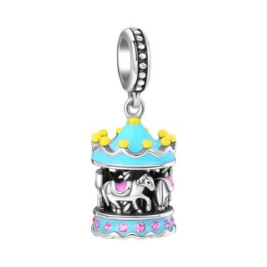 Imagem de Pingente De Cubo Mágico Em Prata Esterlina 925 Para Mulheres, Contas P