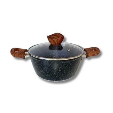 Imagem de Caçarola 20 Cerâmica Antiaderente Fogão Cooktop Indução/gás - Thiika, 