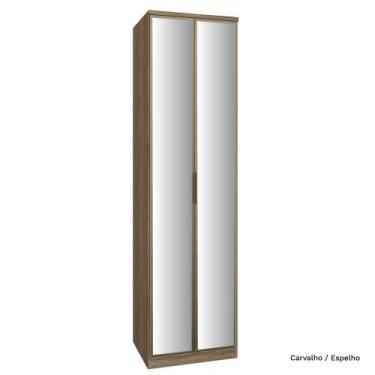 Imagem de Guarda Roupa Modulado 02 Portas 245cm com Prateleira Setiba - Móveis R