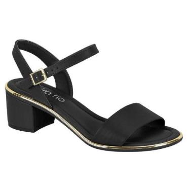 Imagem de Sandalia beira rio casual ref 8379.203.9569 feminino, 38, Preto