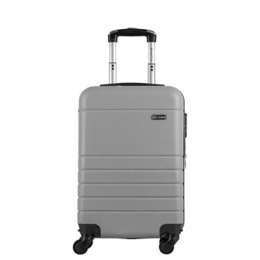 Imagem de Mala de Viagem Bordo com Rodas 360º Essencial 2 - Prata - Sestini, Pra