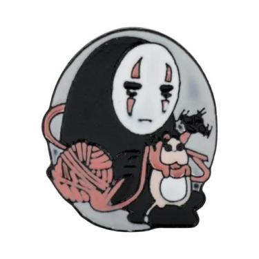 Imagem de Broche De Gatinho Fofo Em Metal Esmaltado, Acessório De Cosplay Anime 