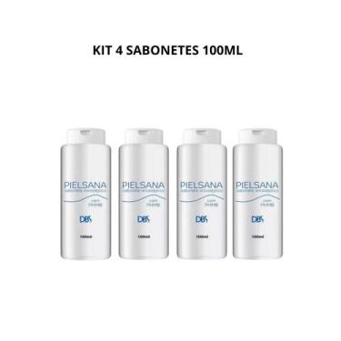 Imagem de Sabonete Antisséptico Pielsana com PHMB 100ml 4 UNIDADES - DBS