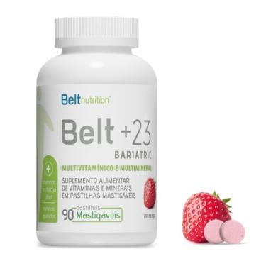 Imagem de Belt +23 Bariatric MASTIGÁVEL Morango Multivitamínico e Multimineral