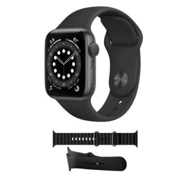 Imagem de Smartwatch Digital S8 Tela 1,9 Ios Android Nfc Jogos Esporte - Khostar