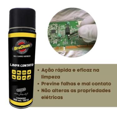 Imagem de Limpa Contato Poeiras Umidade Contaminantes Braclean Top